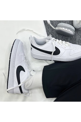 Nike Court Borough Low Recraft Gs Dv5456-104 Unisex Ayakkabı Beyaz