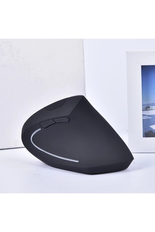 Monozone Ergonomik Mouse Bilek Destekli Kablosuz Dikey Pc Usb Mouse