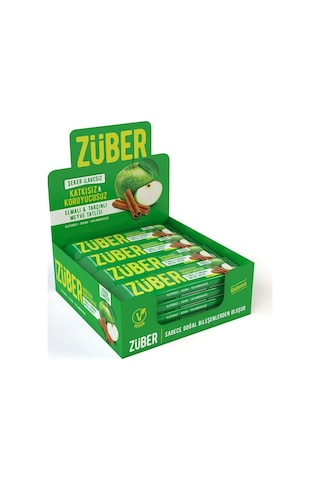 Züber Elmalı & Tarçınlı Glutensiz Meyveli Bar 12 x 40 G