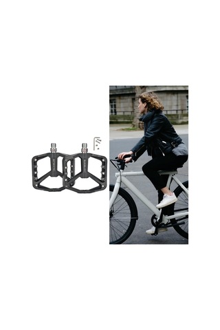 Dolıty Dağ Bisikleti Pedalları Mtb Bisiklet Düz Geniş Siyah