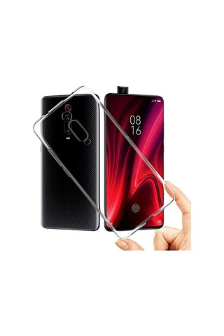 Xiaomi Mi 9T Seffaf Süper Silikon Kamera Korumali 364408594