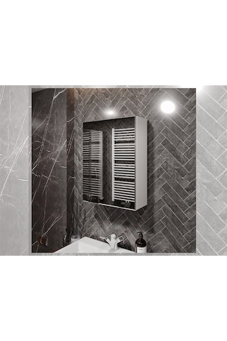 Banyo Tuvalet Aynalı Dolap Çok Renkli