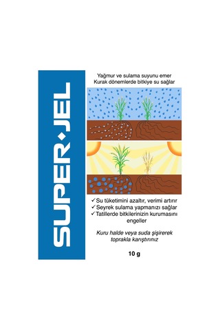 Lexroo Super-jel Süper Emici Polimer 1, 10 Gram