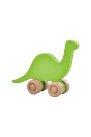 Woodnjoy Hareketli Ahşap Mini Dinazor Yeşil