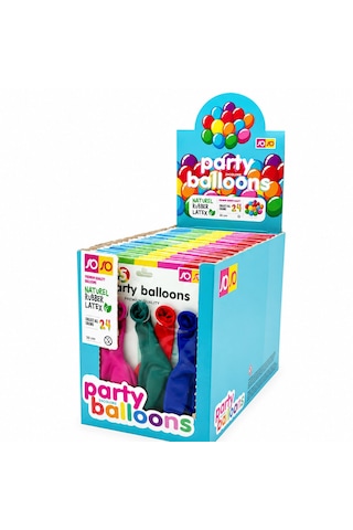 30 Paket - 5pcs Orta Boy Renkli - 30cm Party Balon Toptamda 150 Adet Balon Aklby-bsva58 Çok Renkli
