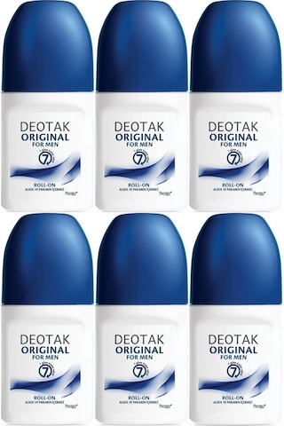 Deotak Roll-on 35ml Original Formen/erkek 6 Lı Set