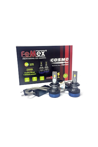 Femex Cosmo Plus H7 Yeni Nesil Güçlendirilmiş Led Far Xenon Led Headlight
