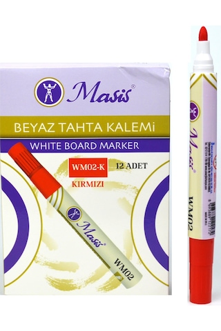 Masis Beyaz Tahta Kalemi 12'li Kutu