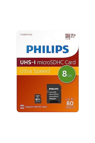 Fm08mp45b/10 Sınıf 10 Micro Sd 8 Gb Hafıza Kartı Adaptörü
