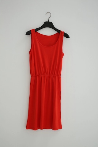 Fashion Frends 22y0652k1 U Yaka Normal Kalıp Düz Kırmızı Kadın Elbise