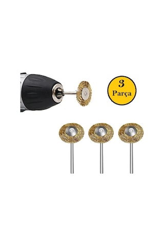 Venoa Vk2530 Mikro Prinç Pimli Daire Fırça Seti 3 Parça
