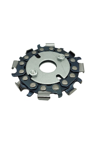 Springsun 2.5'' 8 Dişli Ahşap Zincirli Testere Diski: Parlatma, Köşe Kesme & Talaş Oluklu