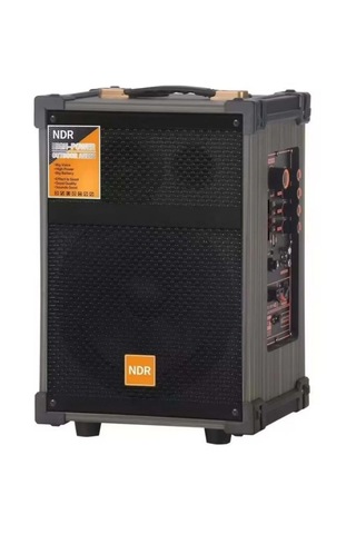 Ndr-c8 Bt Kablosuz Hoparlör Bass Müzik Kutusu 2 Kablosuz Mikrofonlu