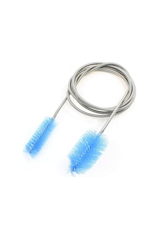 Akvaryum Temizleme Fırçası 150cm Esnek Çift Uçlu Akvaryum Borusu