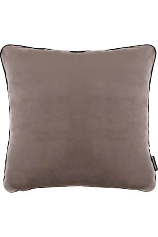 Biyeli Kırlent Yastık Kılıfı Vizon Rengi 45x45