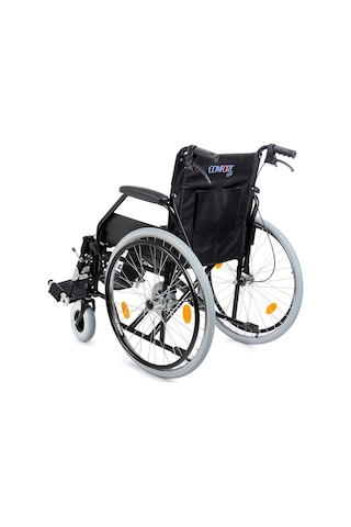 Dm-303 Özellikli 45 Cm Manuel Tekerlekli Sandalye - Ayak Kalkarlı Baldır Destekli
