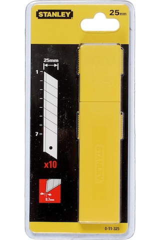 Stanley 0-11-325 Maket Bıçağı Yedeği 110 X 25 MM - 10X1 Pk