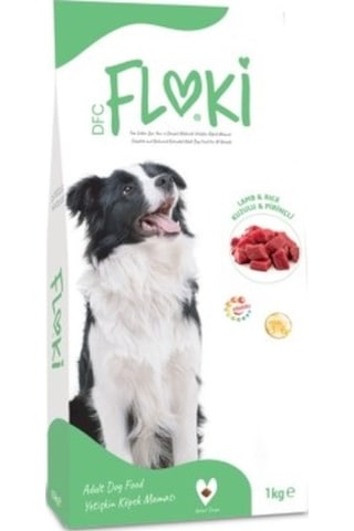 Floki Kuzu Etli ve Pirinçli Yetişkin Köpek Maması 1 KG