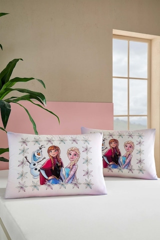 Özdilek Frozen Frosted Disney Lisanslı 2'li Yastık Kılıfı Lila