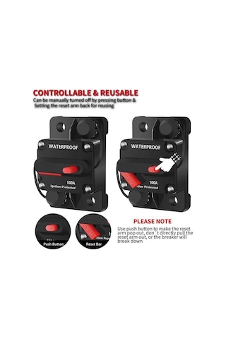 Dc Sigorta 40a Waterproof