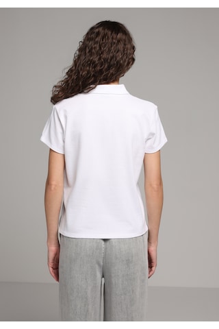 Colin's Colins Regular Fit Polo Yaka Nakışlı Kadın Beyaz Kısa Kol Tişört Cl1079949 Q1.v2 Wht