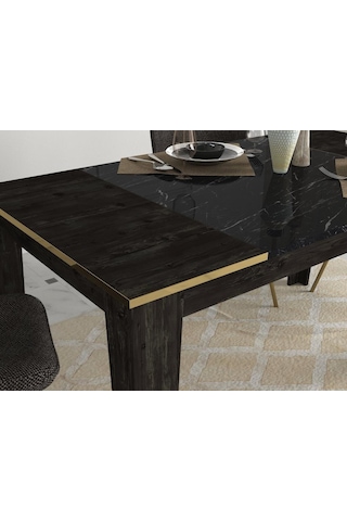 Dekorister Exclusive Veyron Yemek Masası Rebab-Mermer