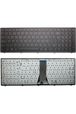 Siyah, Notebook Klavye - Lenovo Ideapad S510p 20299 Muadili İle Uyumlu