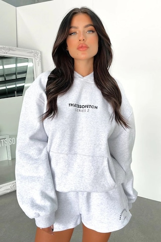 Altamira Kadın Thatssofetch Baskılı Oversize Kapşonlu Sweatshirt 001