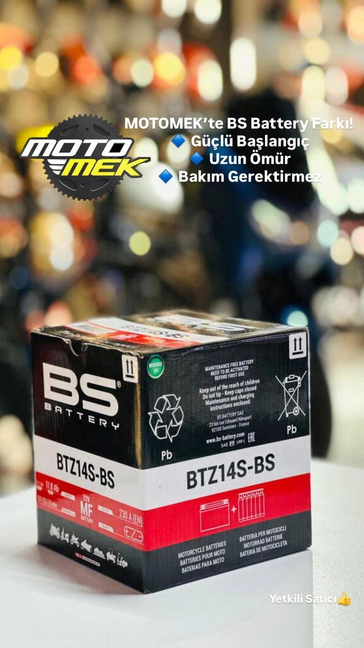 Kymco Ak 550 Uyumlu Bs Battery Btz14s Motosiklet Aküsü Ytz14s