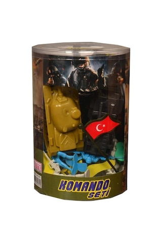 Kette Asker Komando Seti 35 Parça Asker Tank Helikopter Uçak