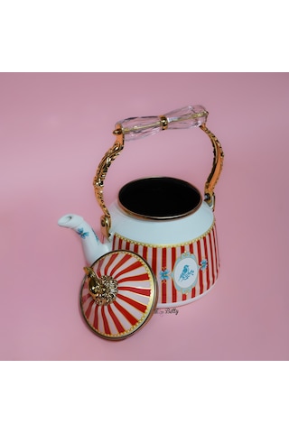 Bellisima Emaye Kettle Demlik 2,5 Lt Pembe