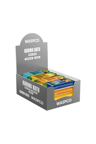 Waspco 4 Çeşit Yüksek Protein Bar Mini Paket 50 G x 12