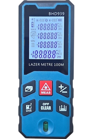 Fixonic B.h.d. Bhd939 100 Metre Lazer Mesafe Ölçer/lazer Metre