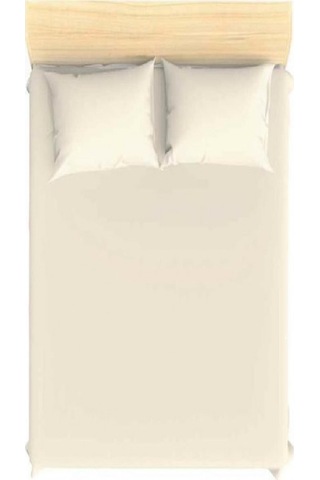Altın Karma Havlu Lastikli Çarşaf Takımı 180x200 Cm 2 Adet 50x70 Cm Yastık Kılıfı Krem
