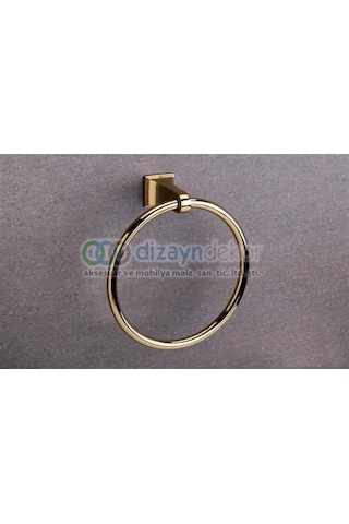 Line Yuvarlak Havluluk Gold Kaplama
