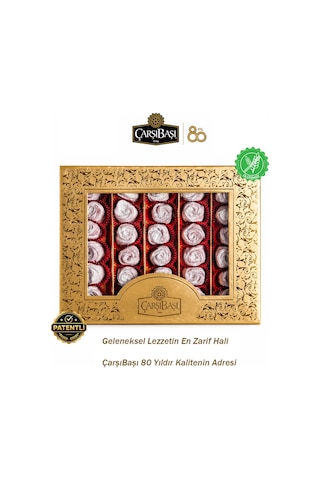 Glutensiz Roselight Artizan Aromalı Patentli Türk Gül Lokumu 600 Gram