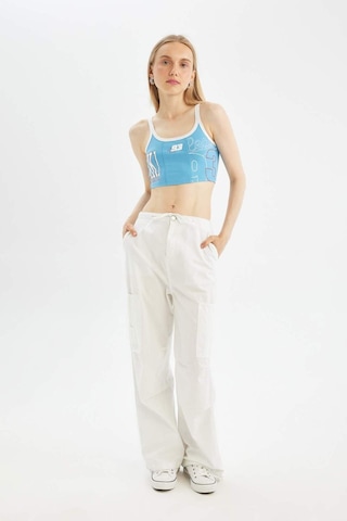DeFacto Coool Fitted Baskılı Crop Askılı Atlet D1421AX24SMBE339