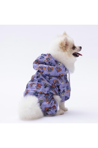 Pettrend Sticth Tulum Yağmurluk Köpek Kıyafeti Köpek Yağmurluğu