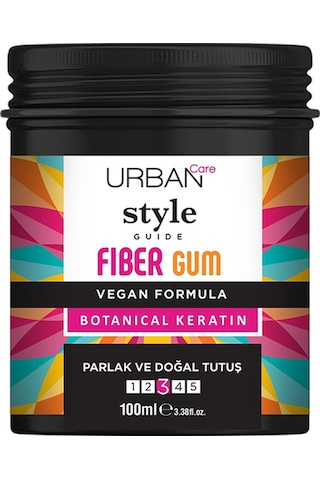 Style Guide Parlak Görünüm Sağlayan Fiber Gum- Doğal Tutuş- Saç Sakızı-100ml