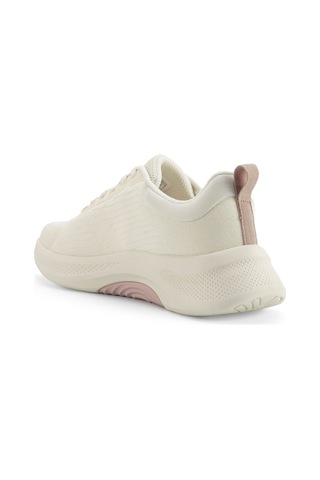 Lumberjack 5M CLOSE WMN 5FX Kadın Kırık Beyaz Sneaker