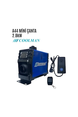 Coolman A44 Mini 2.8kw Çanta Webasto Tipi Isıtıcı 12v-24v-220v-1089
