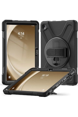 Galaxy Uyumlu Tab A9 Plus Defender Zırhlı Tam Koruma Silikon