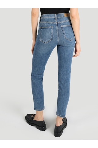 Colin's 703 Carla Slim Fit Normal Bel Düz Paça Mavi Kadın Pantolon CL1063468_Q1.V1_DN00256