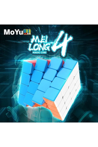 4x4 Moyu Meı Long Magıc Cube Vıp Kalite Orjinal Lisanslı 4x4 Zeka Küpü 4x4 Sabır Küpü 4x4 Rubiks Cube
