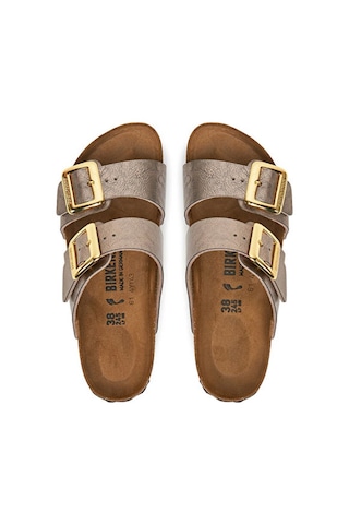 Birkenstock Sydney Cushion Buckle Bf Graceful Kadın Terliği 1029372-20324 Kahverengi Kahverengi