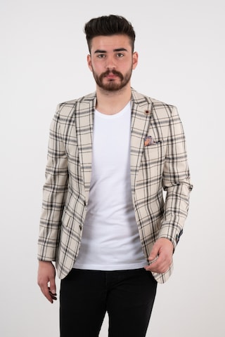 Sir Kareli Regular Fit Erkek Tek Ceket(434102389)