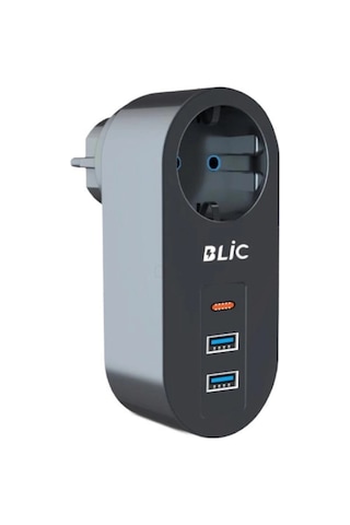 Ftr-07 2xusb 1xtypec Termal Akım Korumalı Isıya Dayanıklı Tekli Priz Diğer