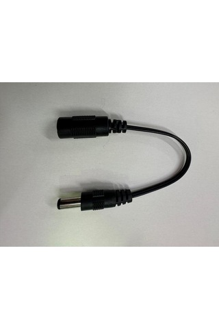 15 Cm 5.5 Mm 2.5 Mm Adaptör Uzatma Kablosu 15 Cm Standart Adaptör Uzatma Kablosu