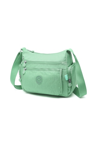 Smart Bags Kadın Postacı Çantası Krinkıl Kumaş 1115 A.yeşil