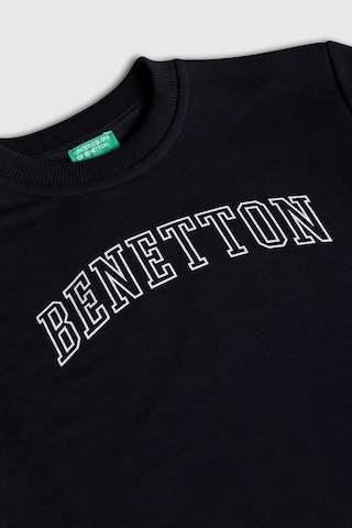United Colors Of Benetton Erkek Çocuk Sweat Bnt-b23342 Siyah